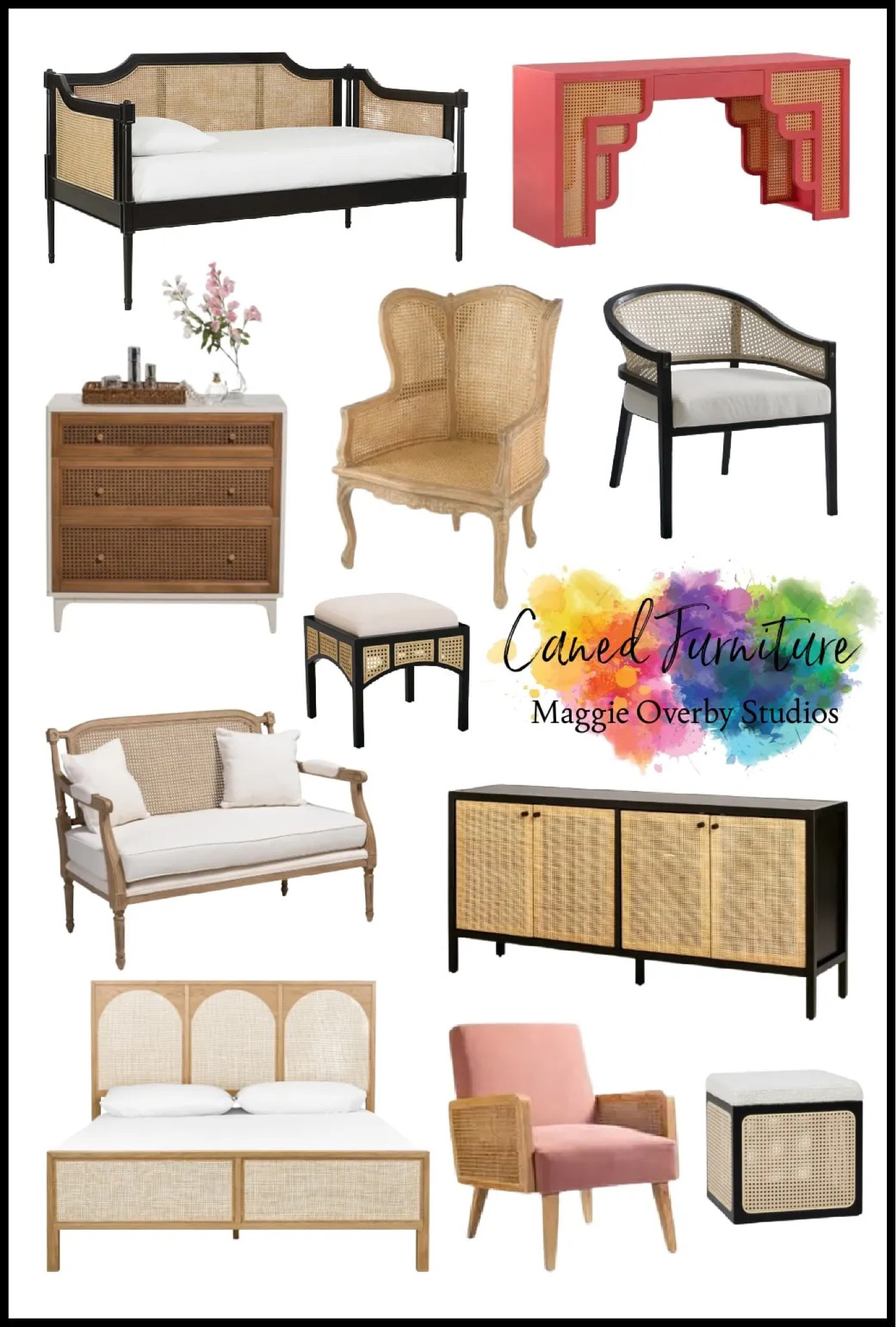 In today’s design, the resurgence of cane furniture is hard to miss. This may be due to its sustainability, as a renewable resource, often derived from rattan or bamboo it is very eco-friendly. As a lover of vintage, I think it’s the versatility of cane furniture that really makes it stand out . #canefuniture #canedchair #interiordesign #bohemianstyle #caning

#LTKhome