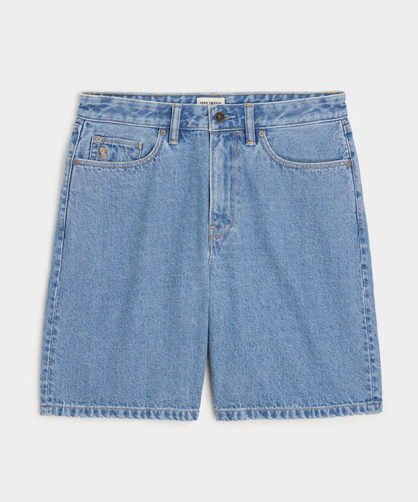 8" Relaxed Denim Short | Todd Snyder
