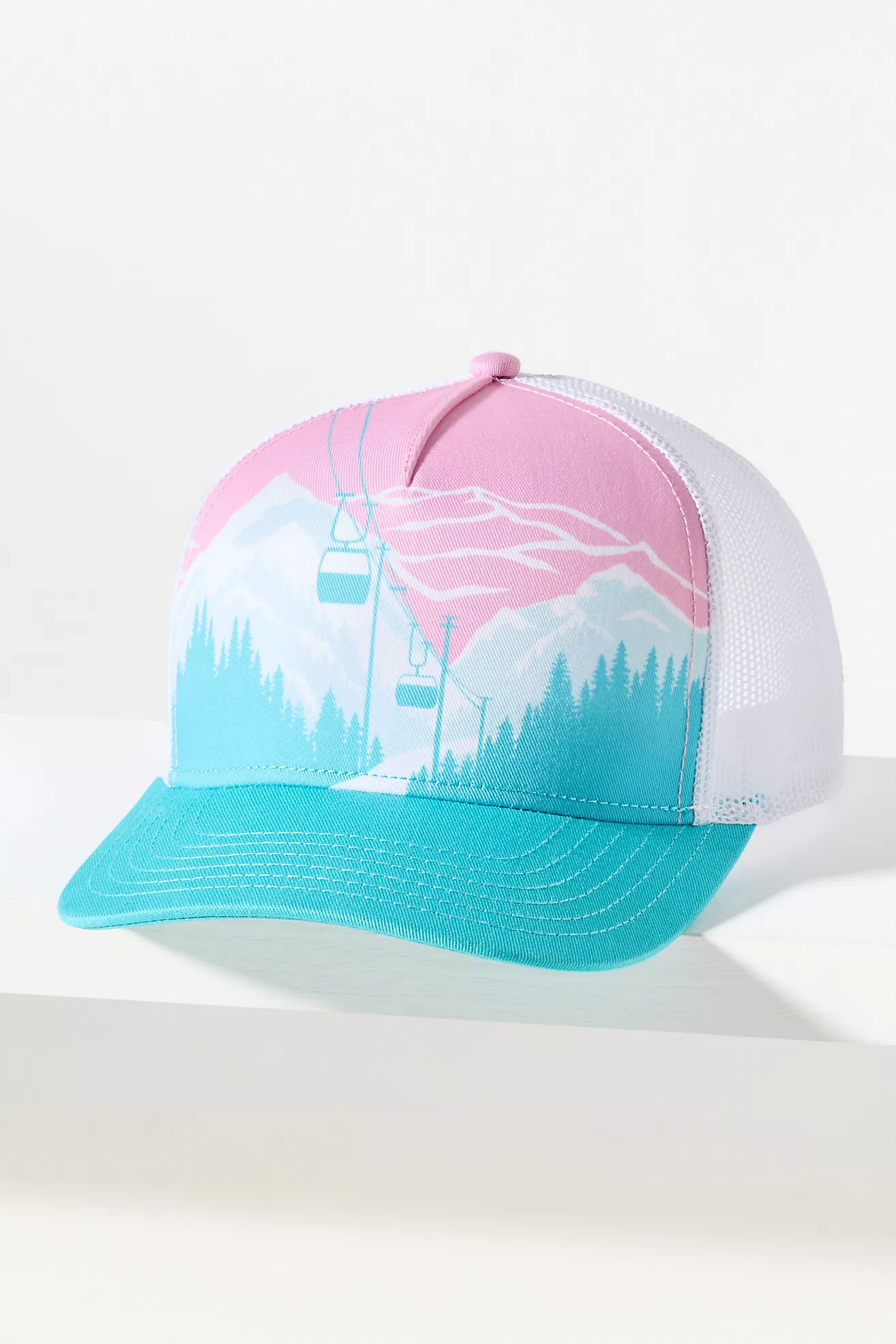 Beach Riot Ski Like a Girl Trucker Hat | Anthropologie (US)