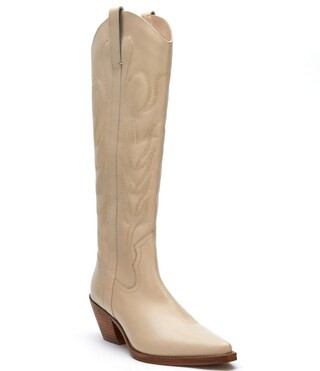 Matisse Agency Leather Tall Western Boots | Dillard's | Dillard's