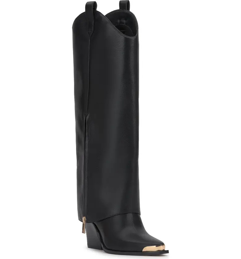 Jessica Simpson Astoli Foldover Shaft Western Boot (Women) | Nordstrom | Nordstrom