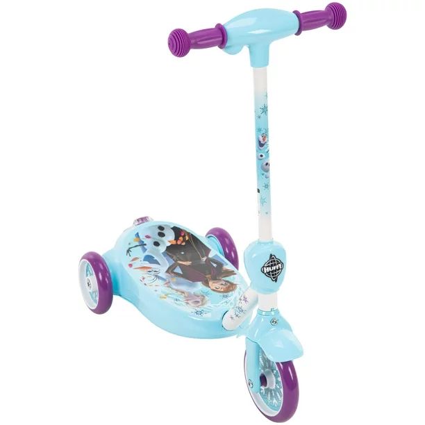 Disney Frozen 3-Wheel Ride-On Electric Bubble Scooter by Huffy - Walmart.com | Walmart (US)