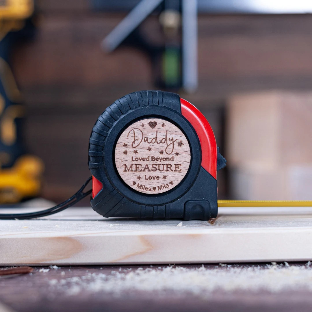 Father's Day Gift, Personalised Tape Measure, Gift for Him, Birthday Gift, Grandad Gift, Christma... | Etsy (US)