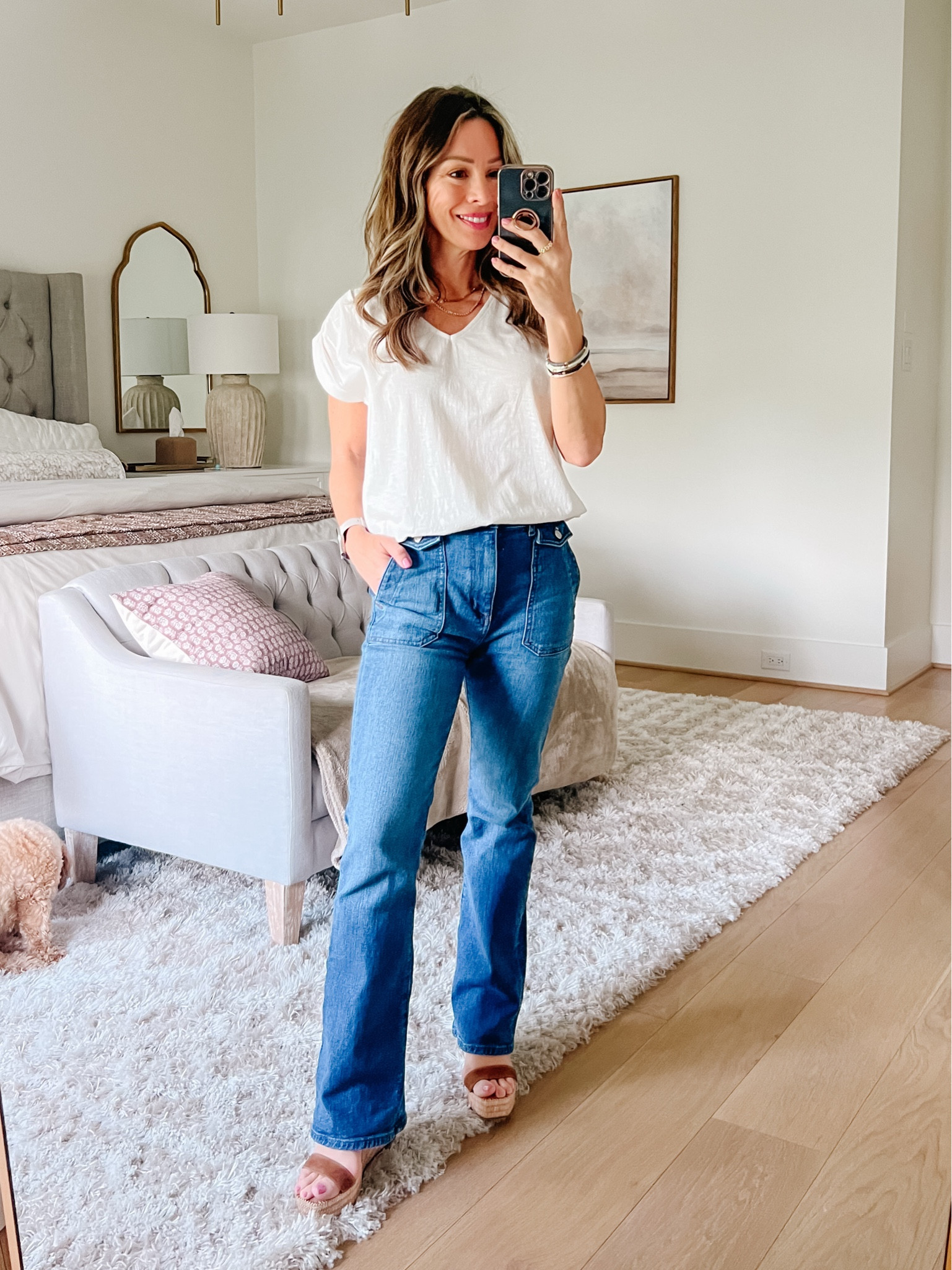 OOTD 🤗 Just got my extensions in today ✨ 

#LTKPetite #LTKMostLoved #LTKStyleTip