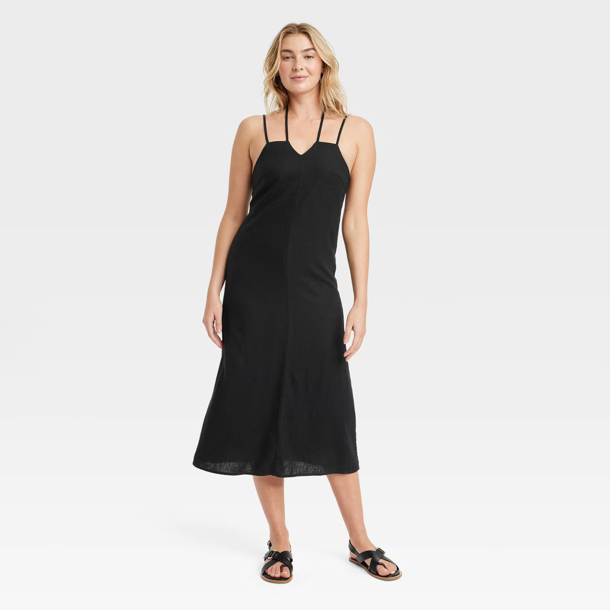 Women's Linen Midi Sundress - Universal Thread™ | Target