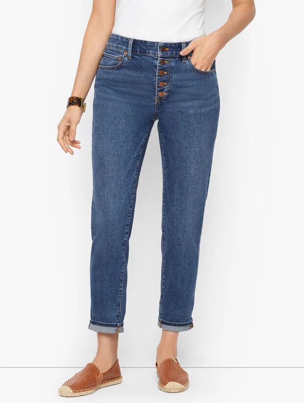 Everyday Relaxed Jeans - Erie Wash | Talbots