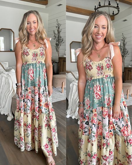 Free people look for less, Amazon free people lookalikes, Amazon free people dupes. Amazon summer outfits, Amazon fashion Amazon finds. Free people bluebell maxi dress lookalike size small. Summer dress 

#LTKOver40 #LTKFindsUnder50