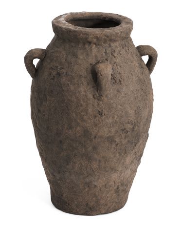 Ceramic Vase With Rough Finish | TJ Maxx