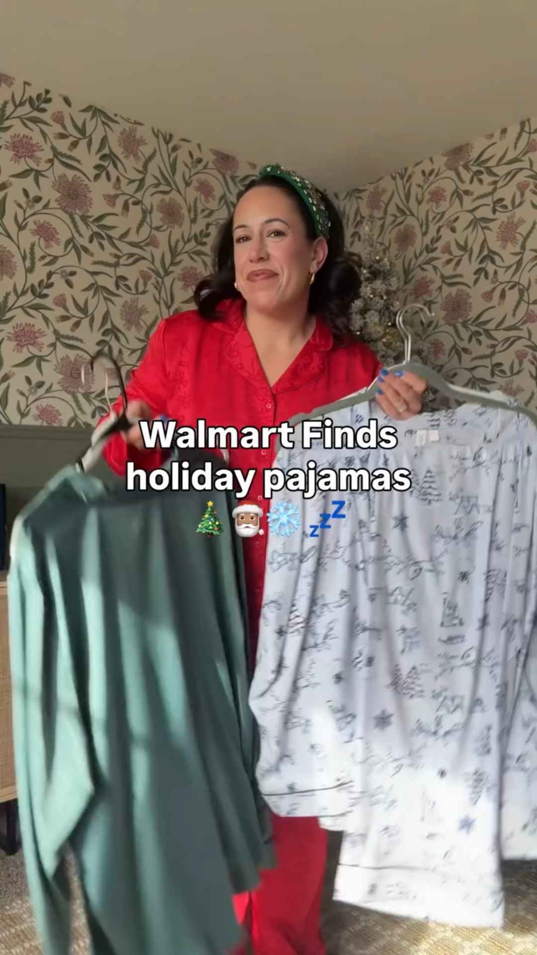 Walmart really came through with the holiday pajamas 🎄✨

So soft, so cute, and perfect for cozy nights, Christmas morning, or matching with the fam 💤🤍

Affordable + comfy = automatic yes from me.

🔗 Say PAJAMAS and I’ll send all the details!

#WalmartFinds #HolidayPajamas #WalmartStyle #CozySeason #HolidayOutfits #AffordableFashion #MomApproved #ChristmasPJs