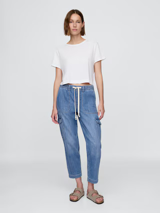 Denim Easy Cargo Joggers | Gap (US)