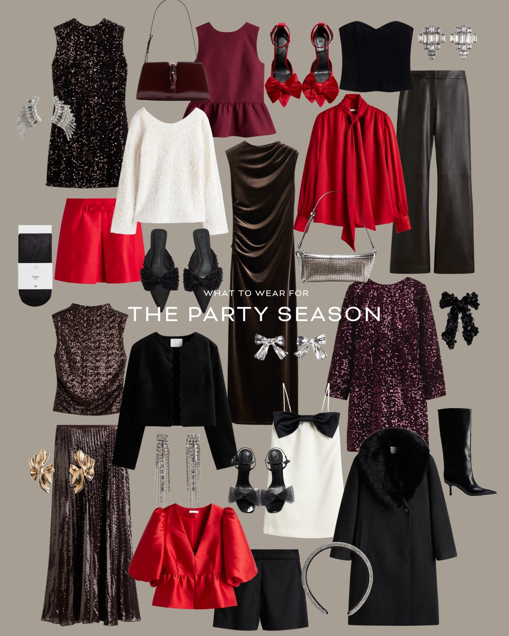 The Party Season 🪩 🎄 

H&M new in / evening style / Christmas Day / New Year’s Eve 

#LTKfestive #LTKpartywear #LTKuk
