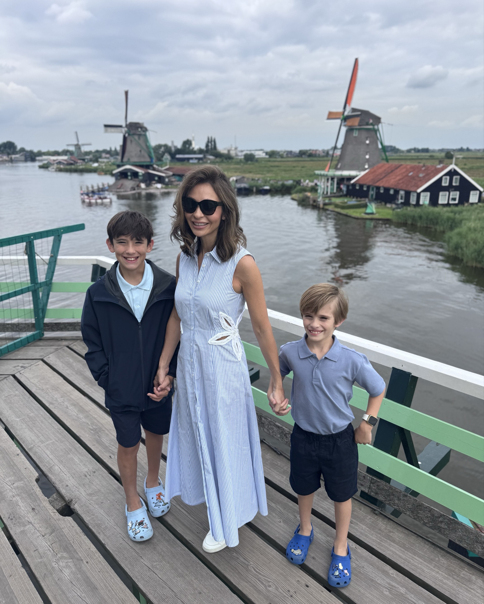 Lost Luggage in Amsterdam, no problem found this cute Sandro dress with my airline reimbursement 🩵 

#LTKStyleTip #LTKTravel