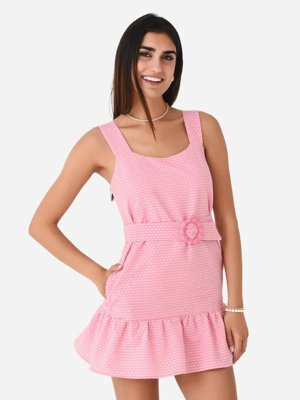 Lavender Brown Women's Nia Dress | Saint Bernard