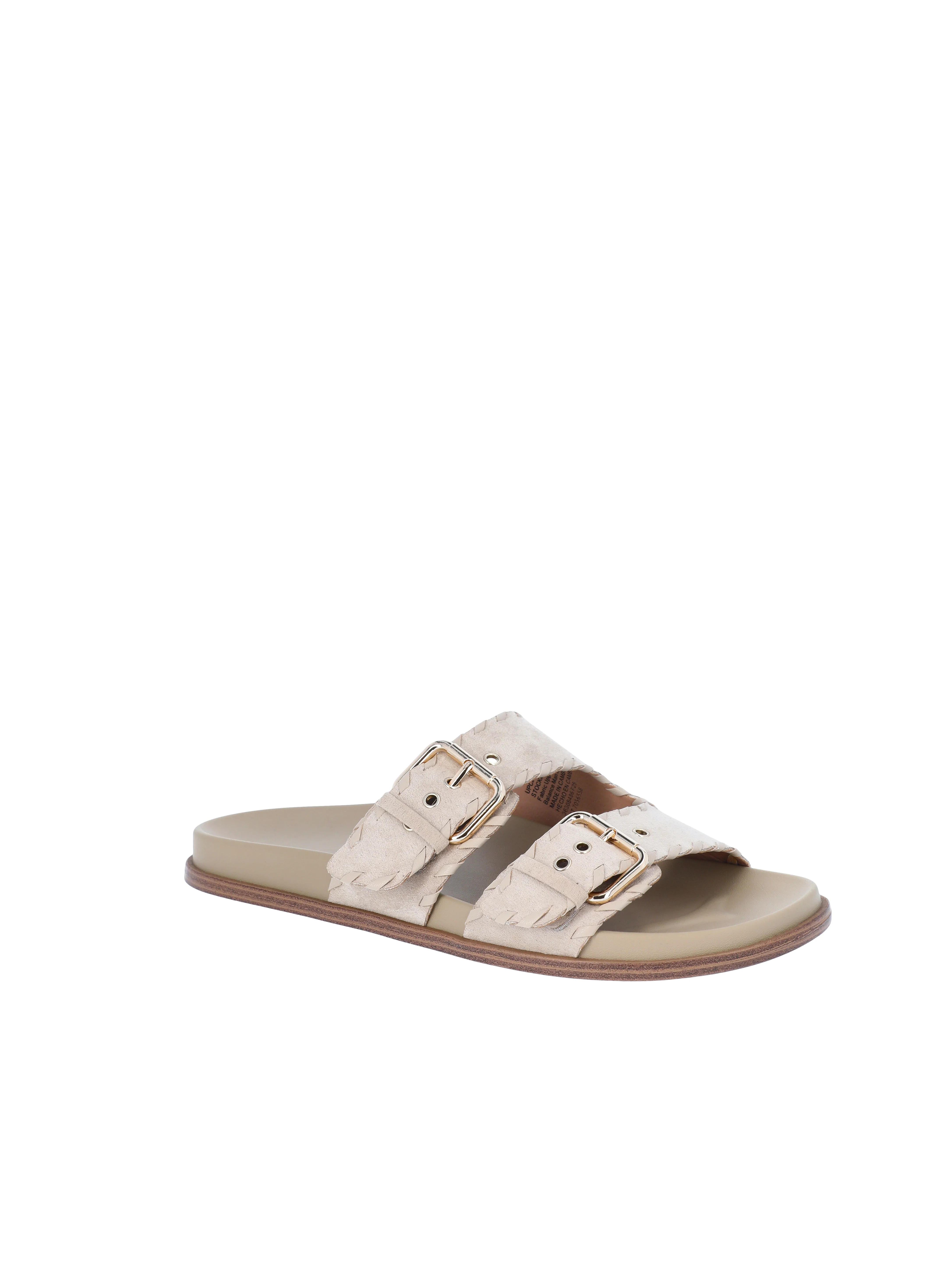 Time and Tru Women's Whipstitch Footbed Sandals | Walmart (US)