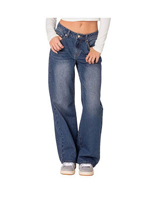 Women's Karie relaxed mid rise jeans | Macy's