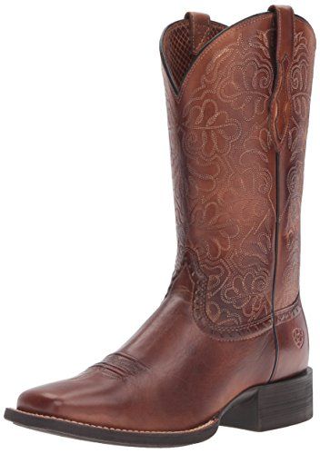 Ariat Women's Round up Remuda Western Cowboy Boot, Naturally Rich, 6 B US | Amazon (US)