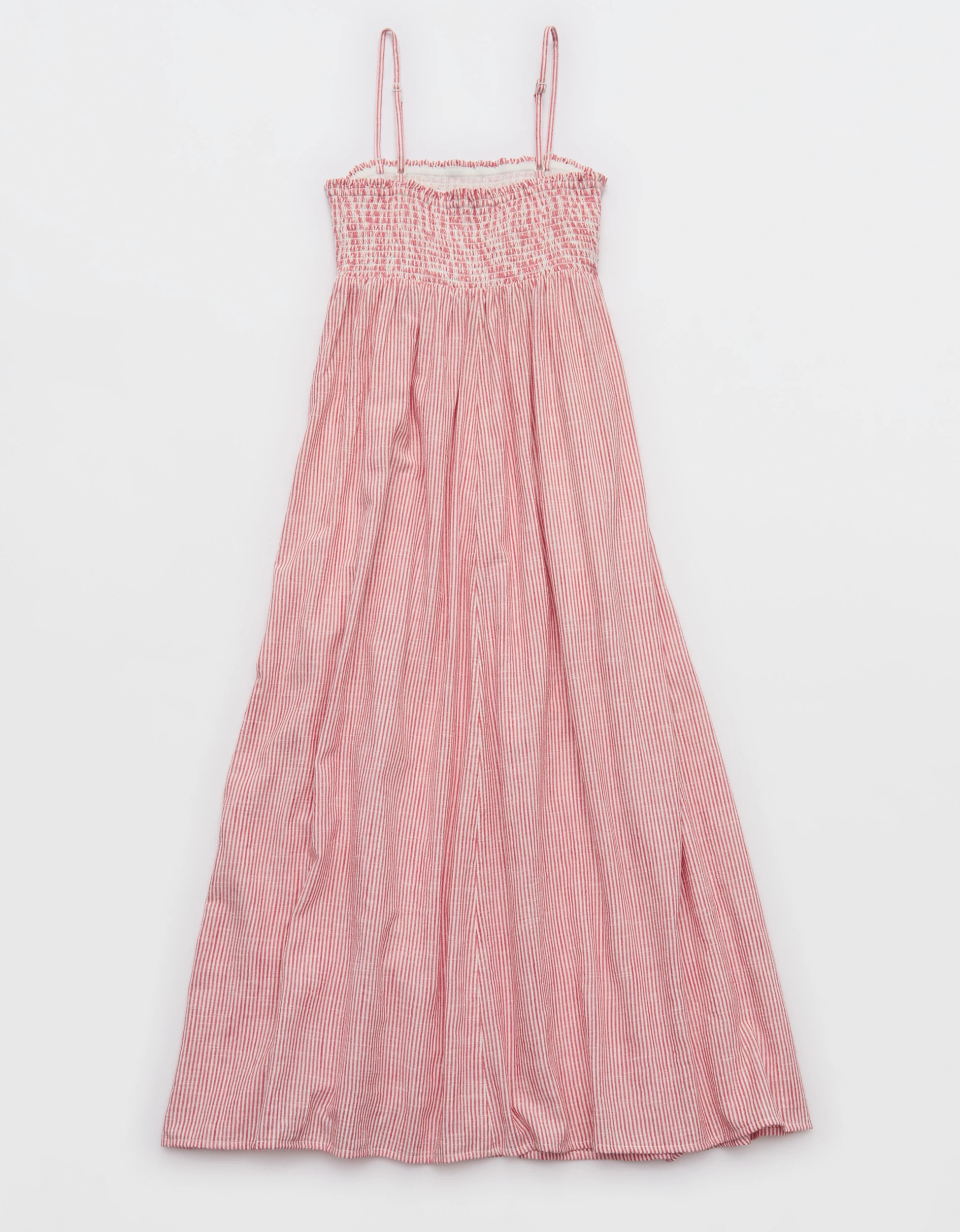 Aerie Straight Neck Midaxi Dress | American Eagle Outfitters (US & CA)