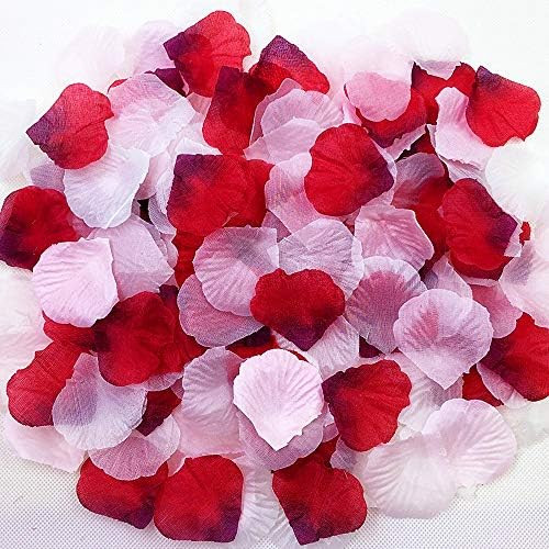 JEMONG 3000Pcs Assorted Mixed Silk Rose Petals Artificial Flower Petals for Weddings, Events and Dec | Amazon (US)