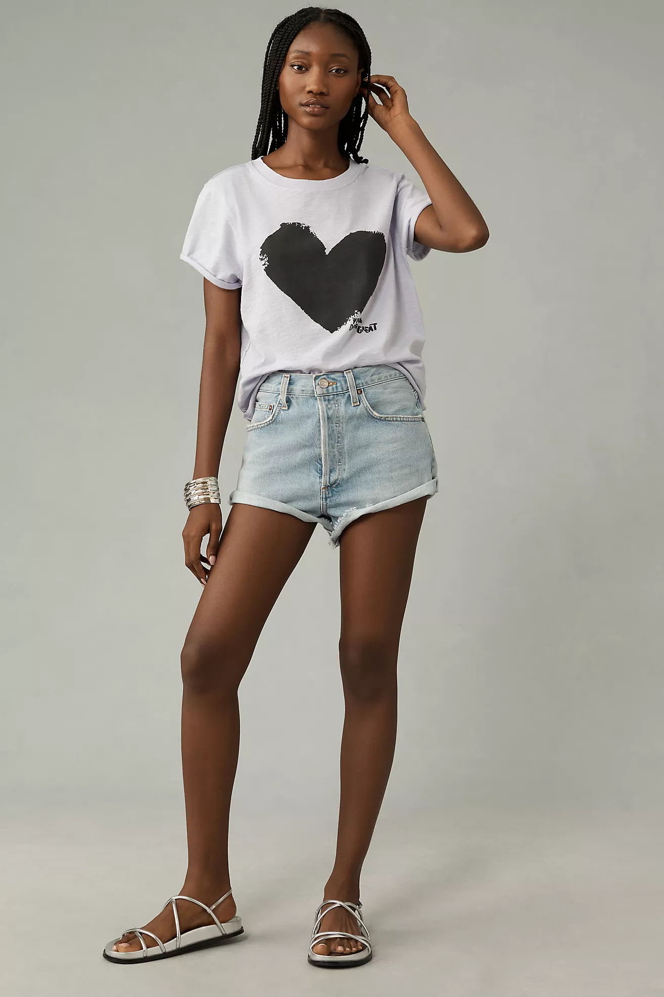 Chiara Perano Heart Graphic Tee | Anthropologie (US)