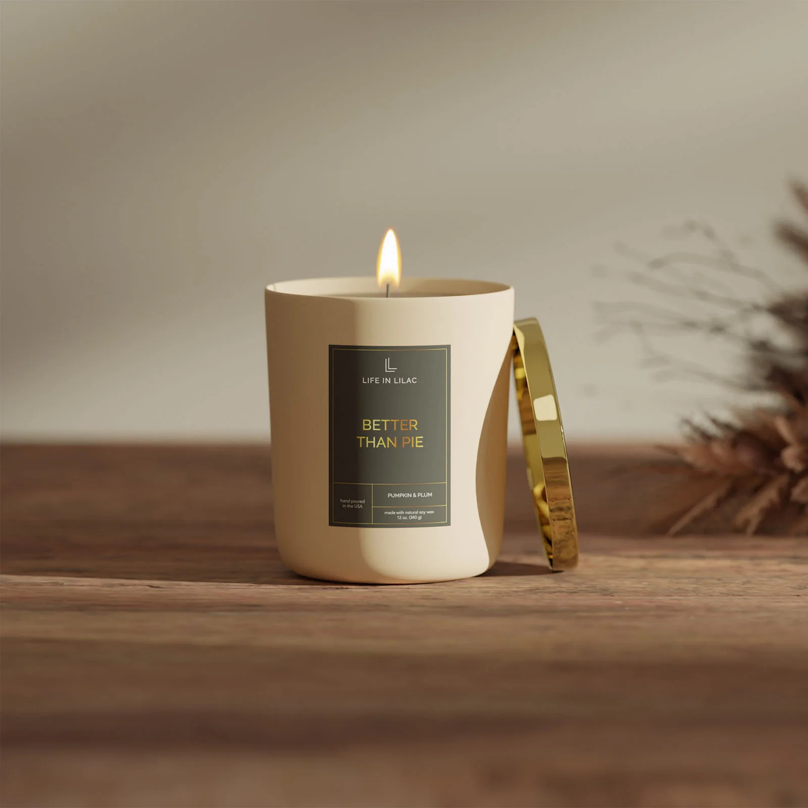 Better Than Pie Candle | Life In Lilac