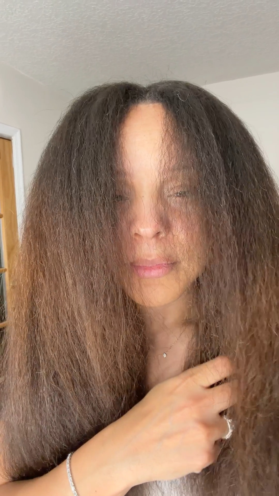 Never been good at blow drying, but I appreciate that with my #Dyson I don’t have to hold a brush in one hand and a blow dryer in the other. 1 tool for everything. First time trying the SheaMoisture Silk Press Prep Cream. Not sure about it as my hair felt a little sticky to me - could be because I used too much. Will try and report back the next time I straighten!

#haircare #naturalhair #blowdry #straightnatural

#LTKBeauty #LTKselfcare #LTKgrwm