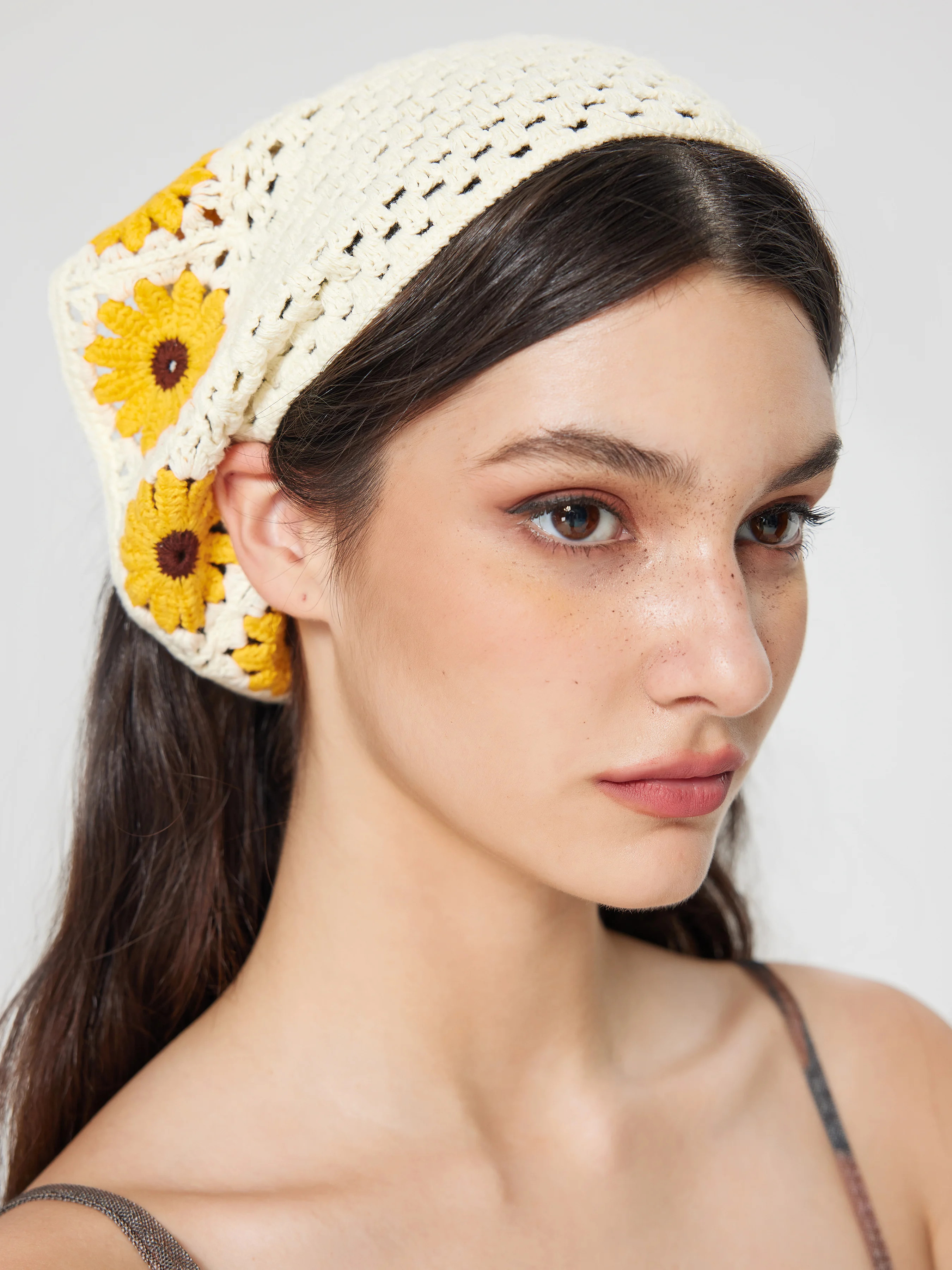 FLORAL CROCHET HAIR BAND | Cider