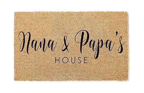 Customizable Grandparent's Day Gift for Grandparents | Nana and Papa's House | Grandpa Grandma Do... | Amazon (US)