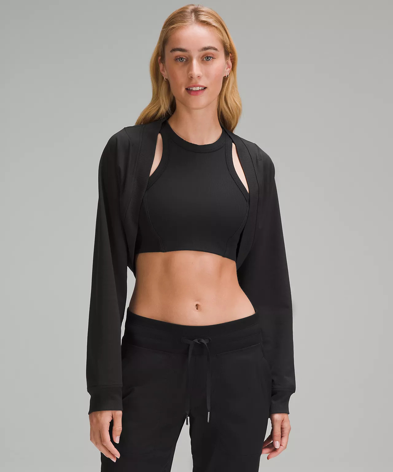 French Terry Long-Sleeve Shrug | Women's Hoodies & Sweatshirts | lululemon | Lululemon (US)