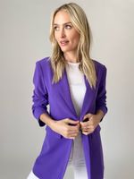 paris blazer [purple] | Six fifty clothing