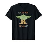 Star Wars Yoda Best Mom Love You I Do T-Shirt | Amazon (US)