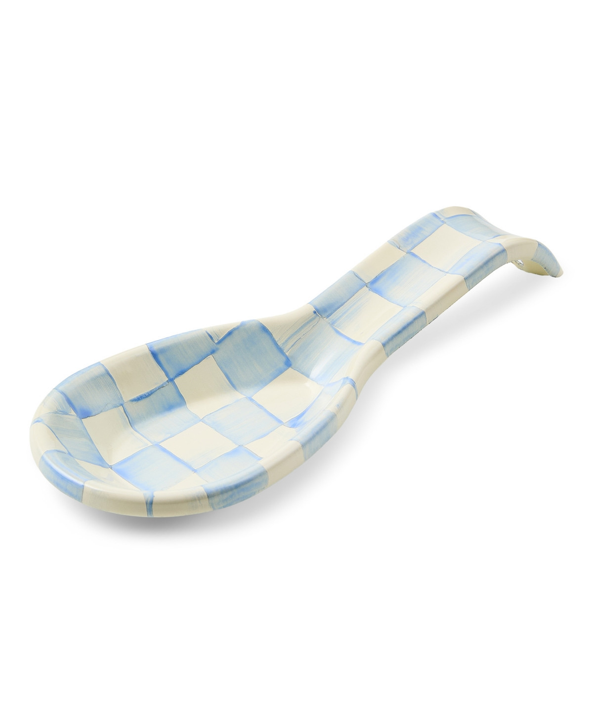 MacKenzie-Childs Check Spoon Rest - Sky Blue | Macy's