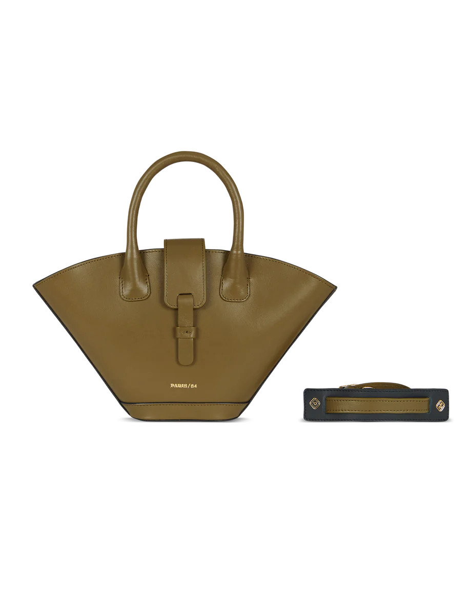 Mini Lumière Olive Bag by PARIS/64 | PARIS/64