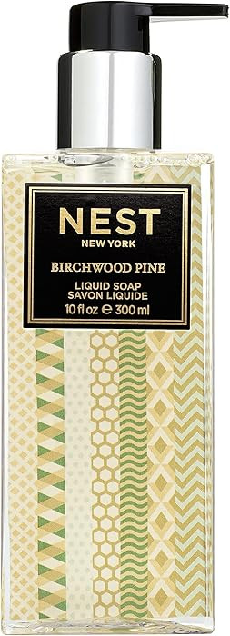 NEST Fragrances Birchwood Pine Liquid Hand Soap, 10 Fl Oz | Amazon (US)