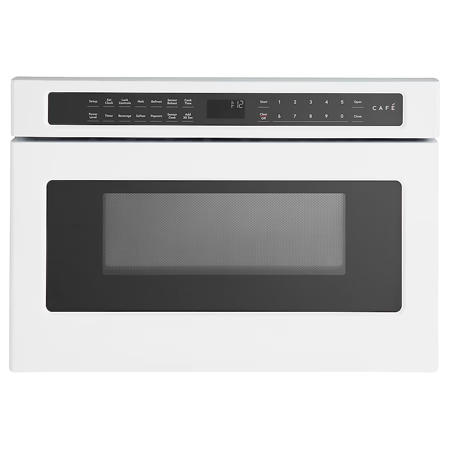 Cafe 23.9-in 1.2-cu ft 1000-Watt Microwave Drawer (Matte White) | Lowe's