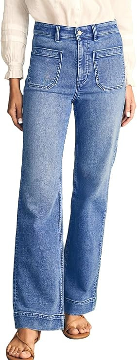 Astylish Women's Wide Leg Jeans High Waisted Stretchy Straight Leg Jeans Loose Trendy Denim Pants... | Amazon (US)