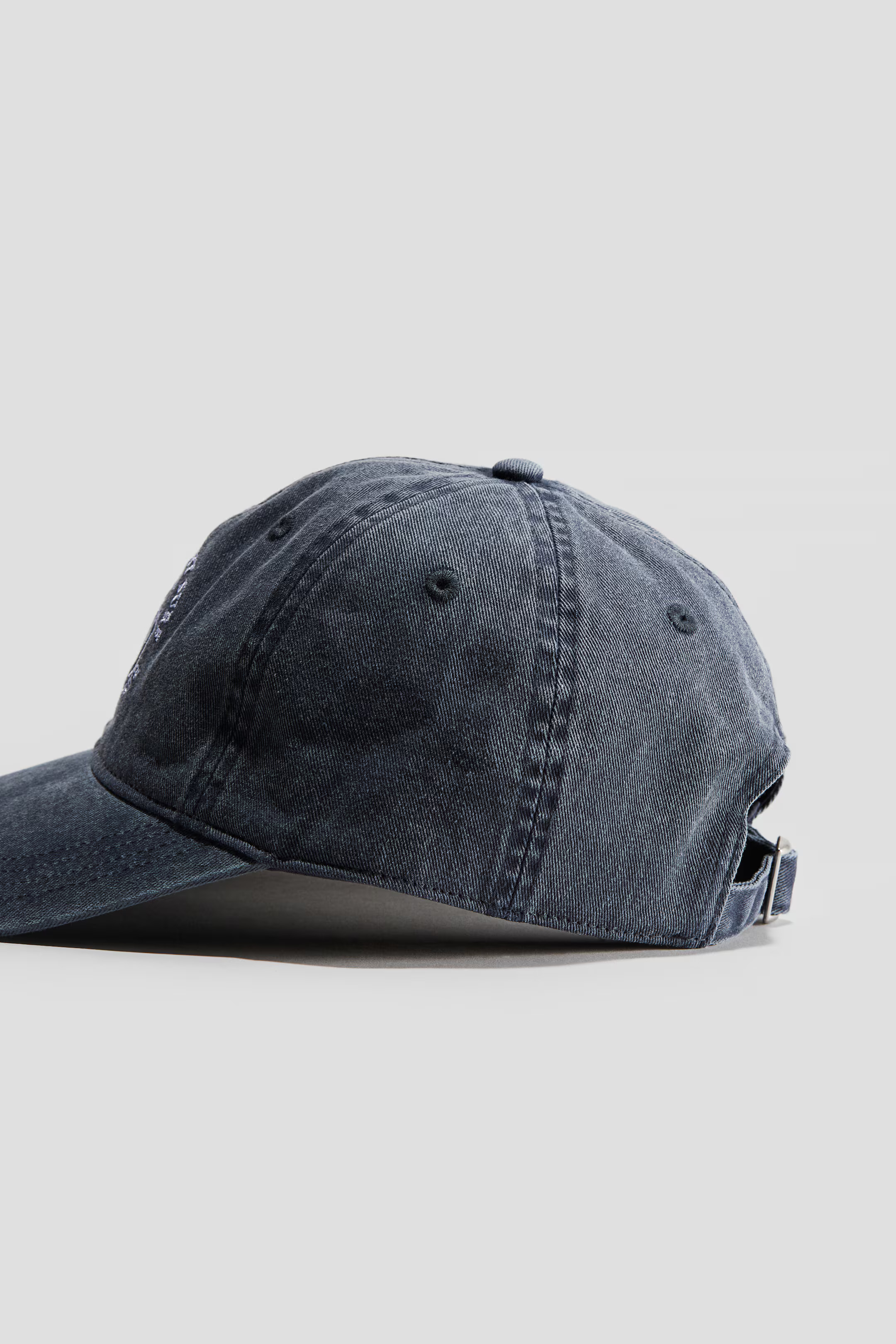 Embroidered-motif cotton twill cap | H&M (UK, MY, IN, SG, PH, TW, HK)