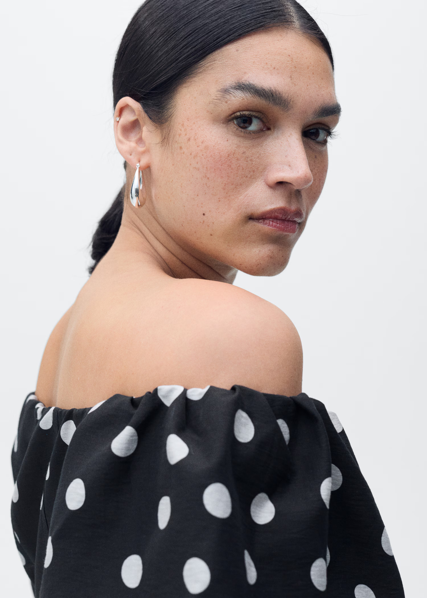 Vestito pois senza spalline - Donna | MANGO Italia | Mango EU