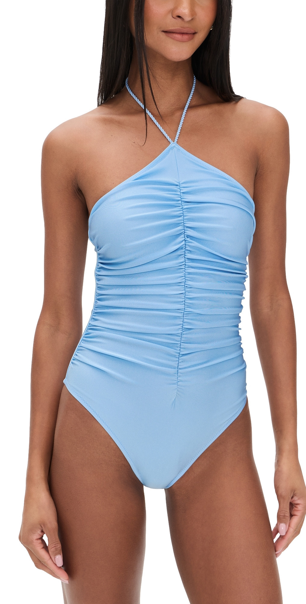 Solid & Striped The Mina One Piece Blue Lagoon M | Shopbop