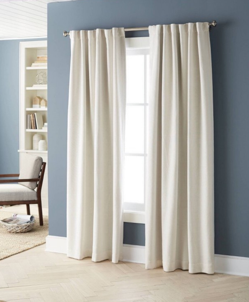 🚨Sale on window treatments!! I love this sour cream white curtain for its blackout feature and coastal style. 

#ltkunder10 
#ltkstyletip
#ltkunder50
#ltkunder100
#homedecoronabudget 
#ltkhome
#targethomedecor #homedecor 
#livingroomdecor #kitchendecor
#LTKfall #targethomefinds #targetfinds #livingroomfurniture 
#targethome #targetfall #fallhomedecor #targetsale
#fallhome #targetmom 
#falldecor #LTKRefresh

Fall Decor, dining room decor, living room decor, entryway decor, bedroom decor, kitchen decor, modern boho, boho styling, summer decor, floral finds, rug inspo, plant faves, arrangement ideas, affordable home decor, budget home decor, coastal home, boho home, modern boho home, modern home, traditional home decorating, transitional decor, living room, for the home, decor, home decorations, timeless
decor, timeless furniture, style, new, bedding, Console table, Target home decor, Threshold, Opalhouse, Jungalow, Studio Mcgee, Project 62, Room Essentials

#LTKSale #LTKSeasonal #LTKhome