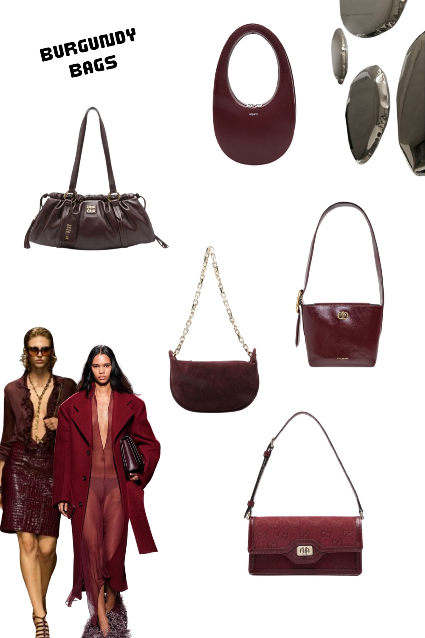 Burgundy bags for Autumn 🖤

#LTKautumn #FashionMonth #LTKluxury