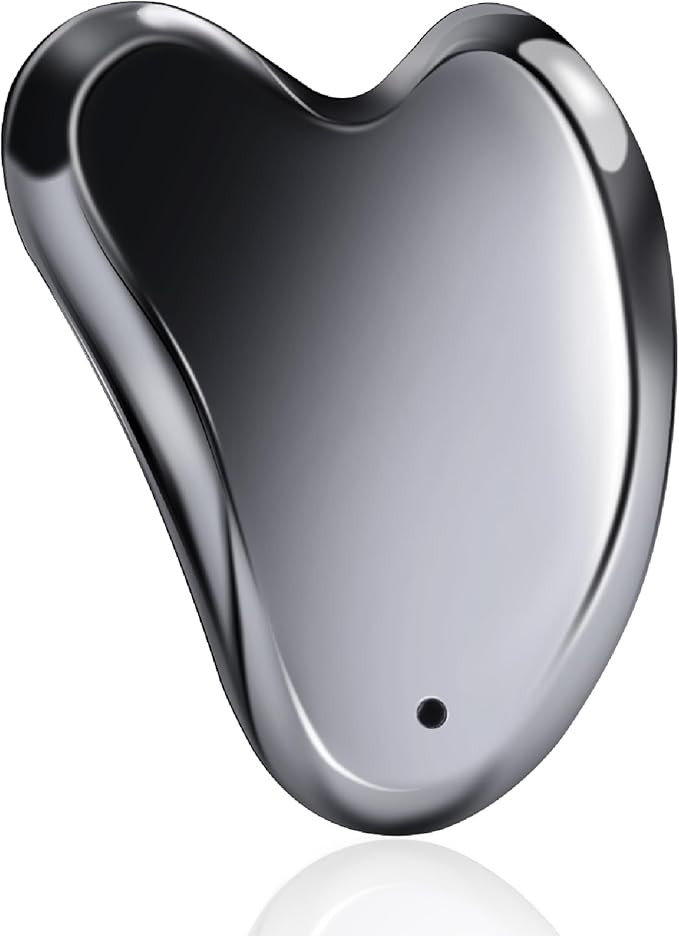 Terahertz Gua Sha Facial Tools Stone for Enhanced Lymphatic Drainage, Reduced Puffiness, Relieved... | Amazon (US)