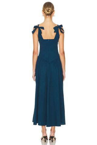 PEIXOTO Harlow Maxi Dress in Marine Teal from Revolve.com | Revolve Clothing (Global)