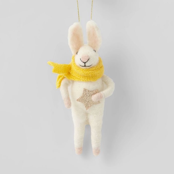 Pastel Rabbit Christmas Tree Ornament - Wondershop&#8482; | Target