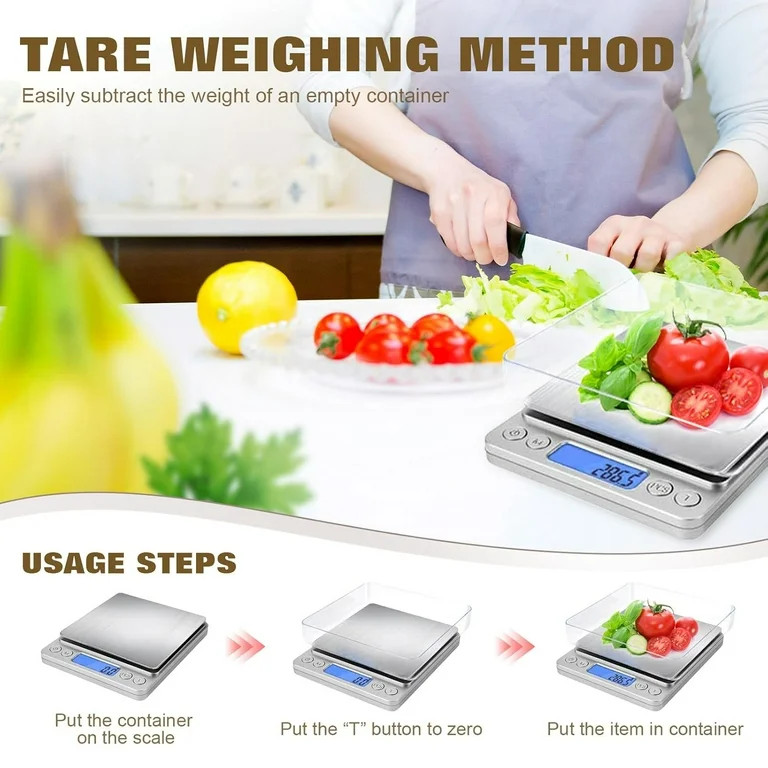 Food Scale with Grams and Oz, Multifunction Kitchen Scale for Food - Small Kitchen Appliances - W... | Walmart (US)
