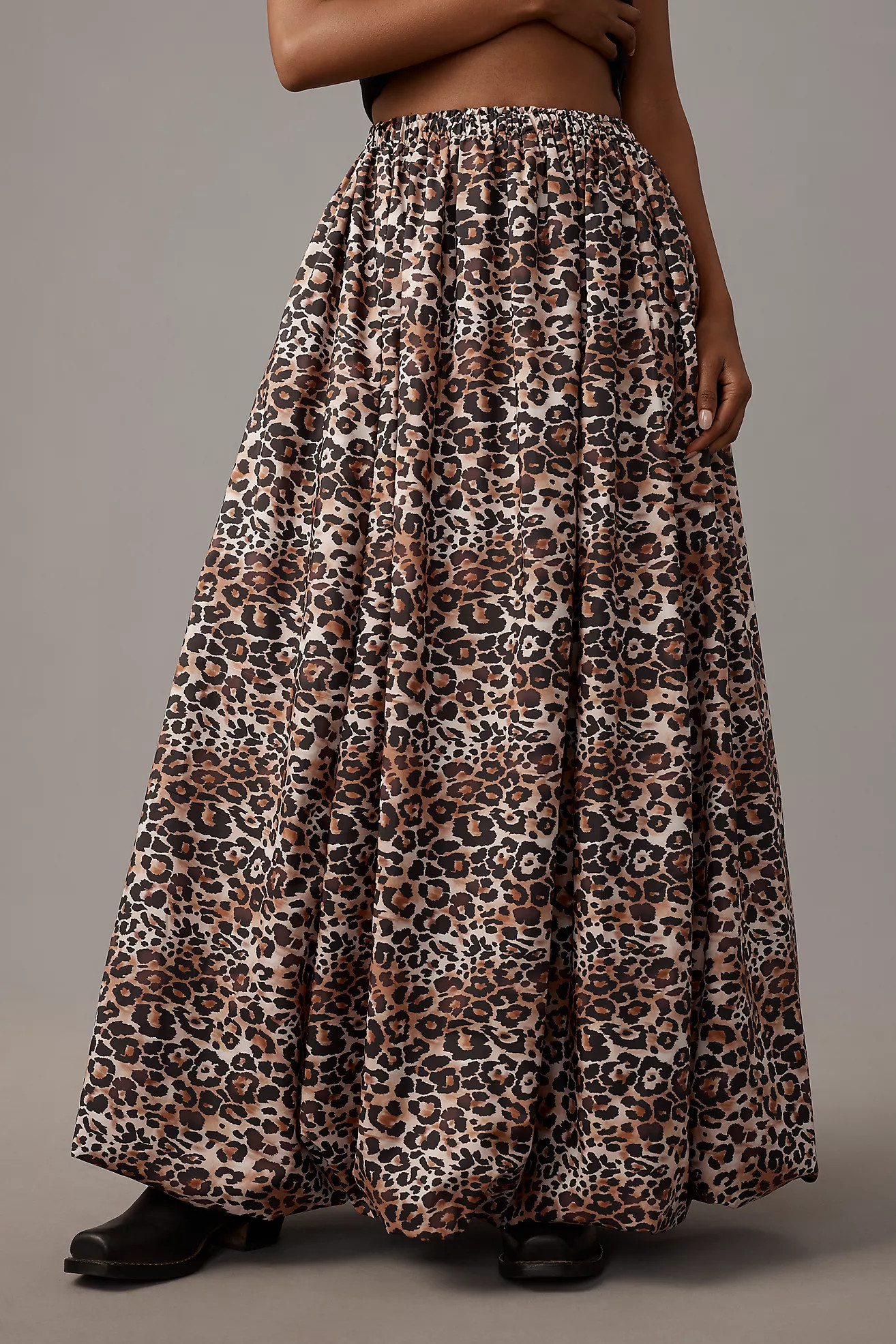 Maeve Bubble Maxi Skirt | Anthropologie (US)