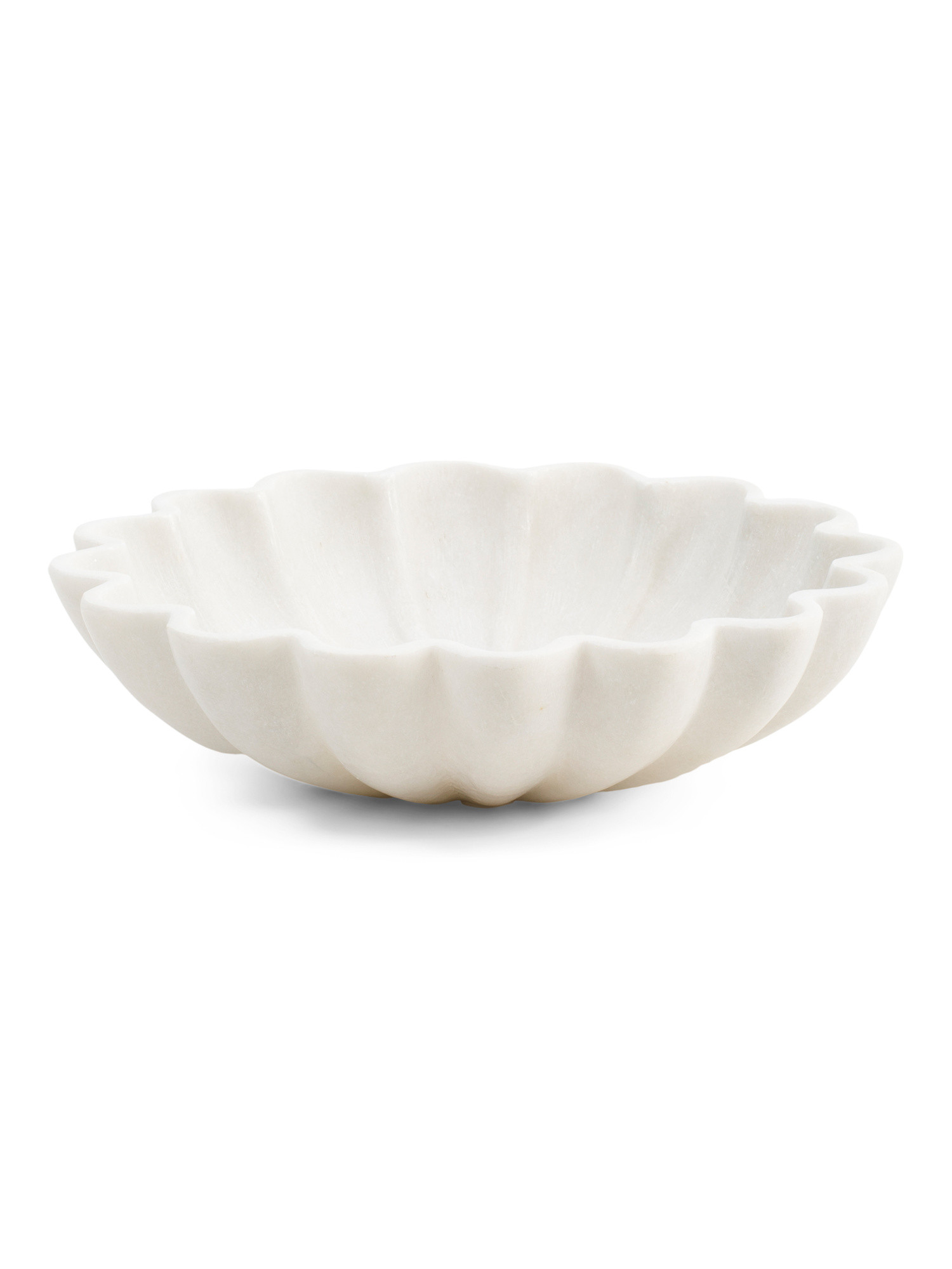 Scalloped Marble Bowl | TJ Maxx