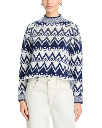 Studded Fair Isle Sweater - Exclusive | Bloomingdale's (US)