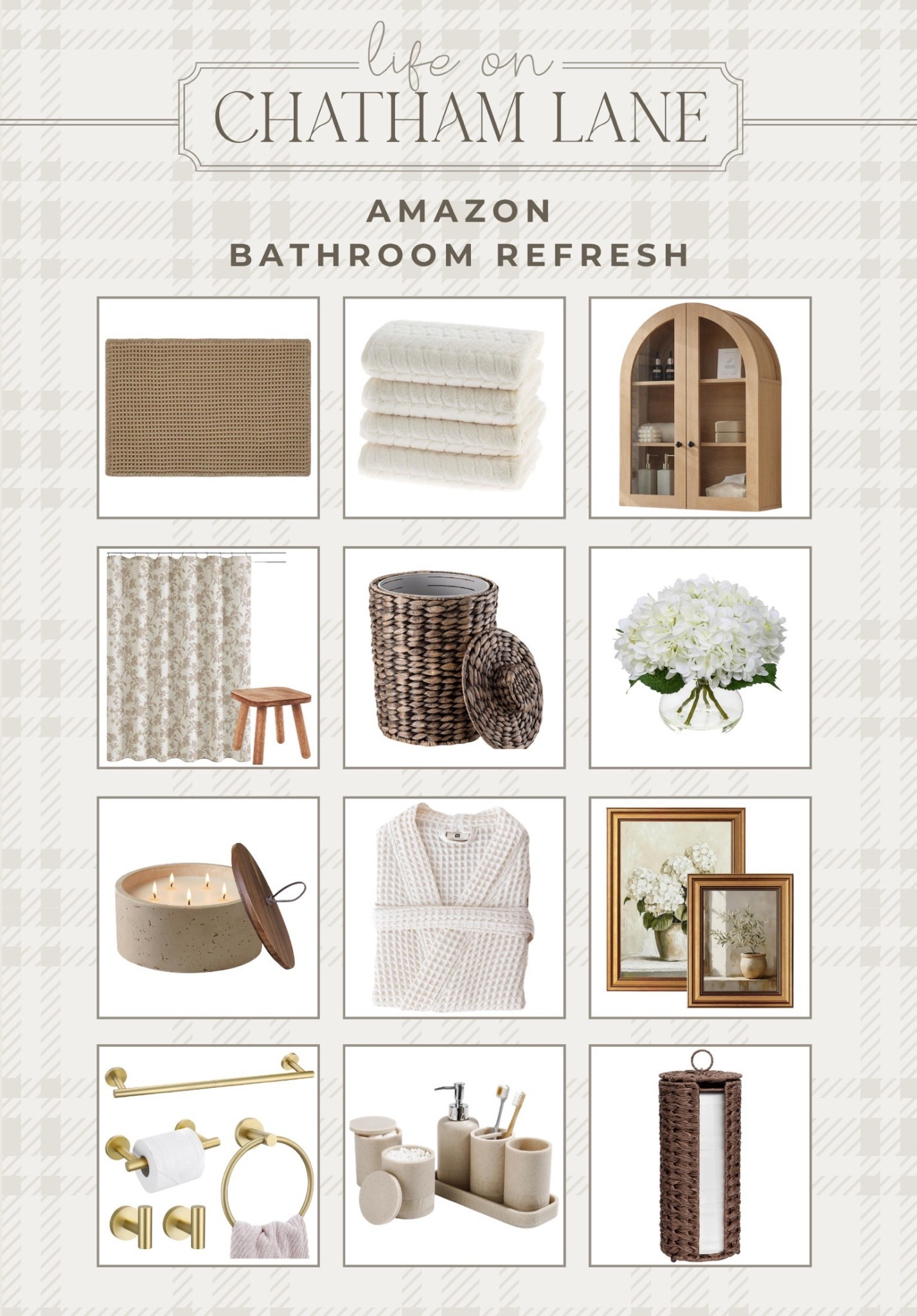 Amazon bathroom refresh 🧻🤎 Love these pretty neutral finds to elevate your home bathroom. Bathroom inspo, Amazon home, Amazon finds

#LTKHome