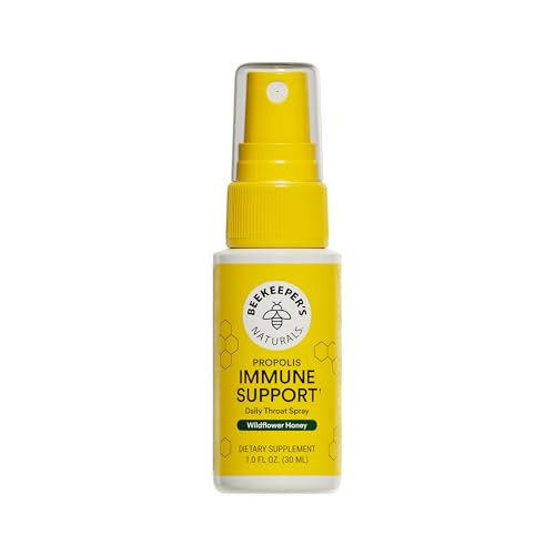 Beekeeper's Naturals Propolis Throat Spray for Daily Immune Support, 1 oz | Amazon (US)