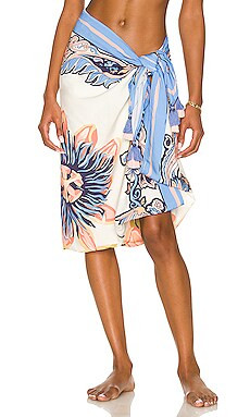 Maaji Cosmos Sarong in Passion Flower from Revolve.com | Revolve Clothing (Global)